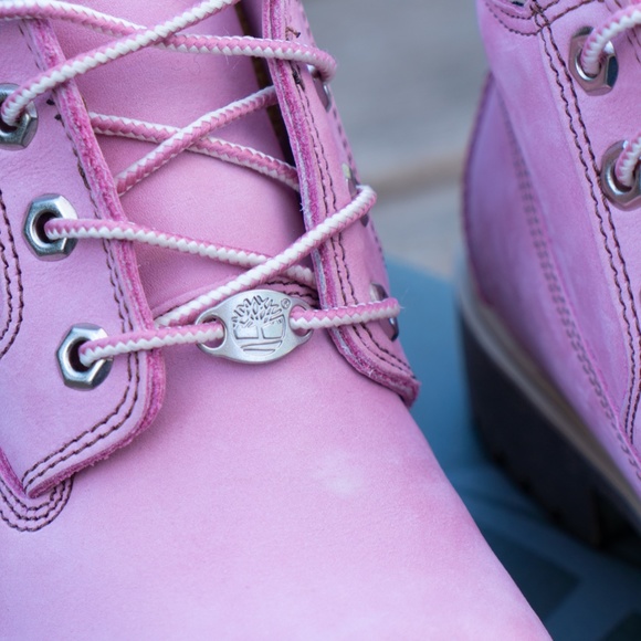 Timberland - Pink Chukka Boots - Picture 4 of 8